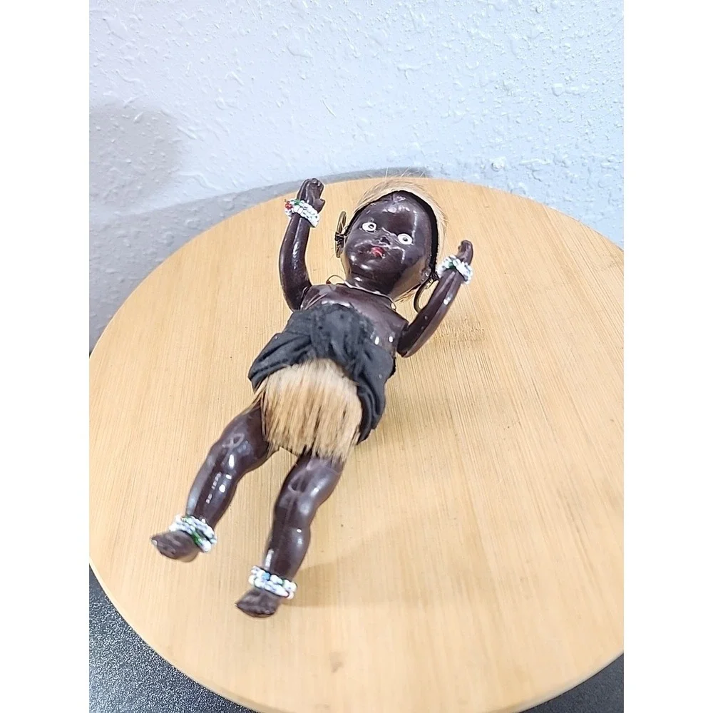 Vintage African Collectible Tribe Doll Made in‎ South Africa 6